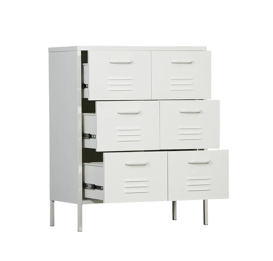 2021 wholesale price steel file cabinet storage metal 6 drawer cabinet