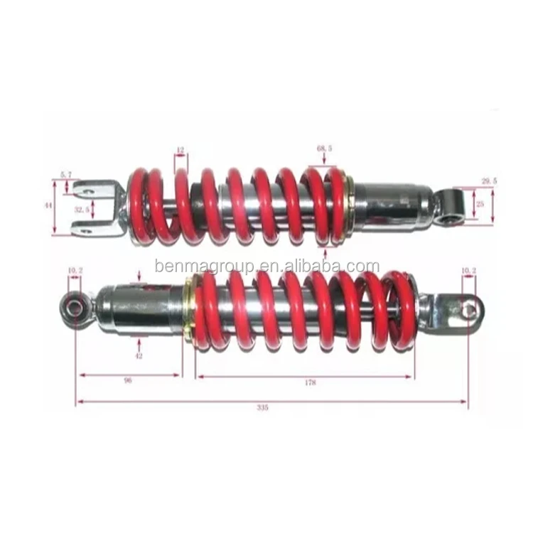 OEM Motorcycle spare parts rear shock absorber Amortecedor for HONDA XR200 NX200