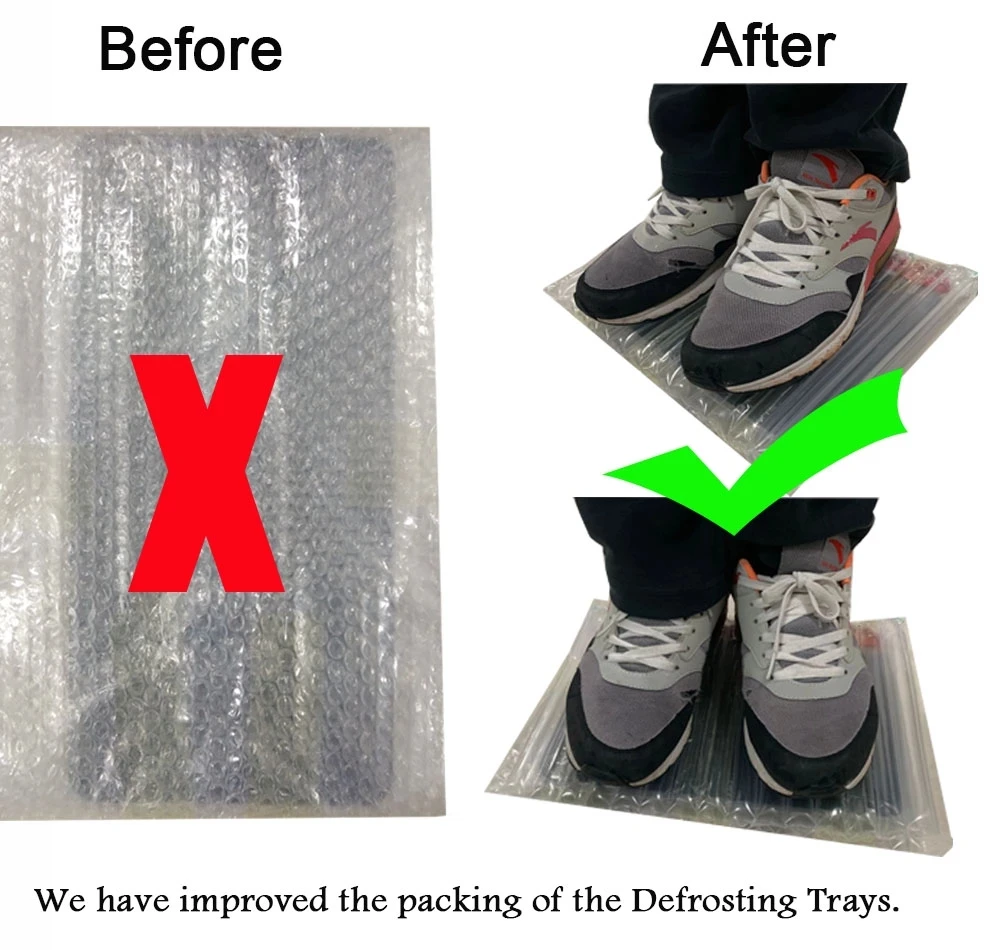 Поднос для быстрого размораживания замороженных продуктов мяса фруктов 2 мм 3