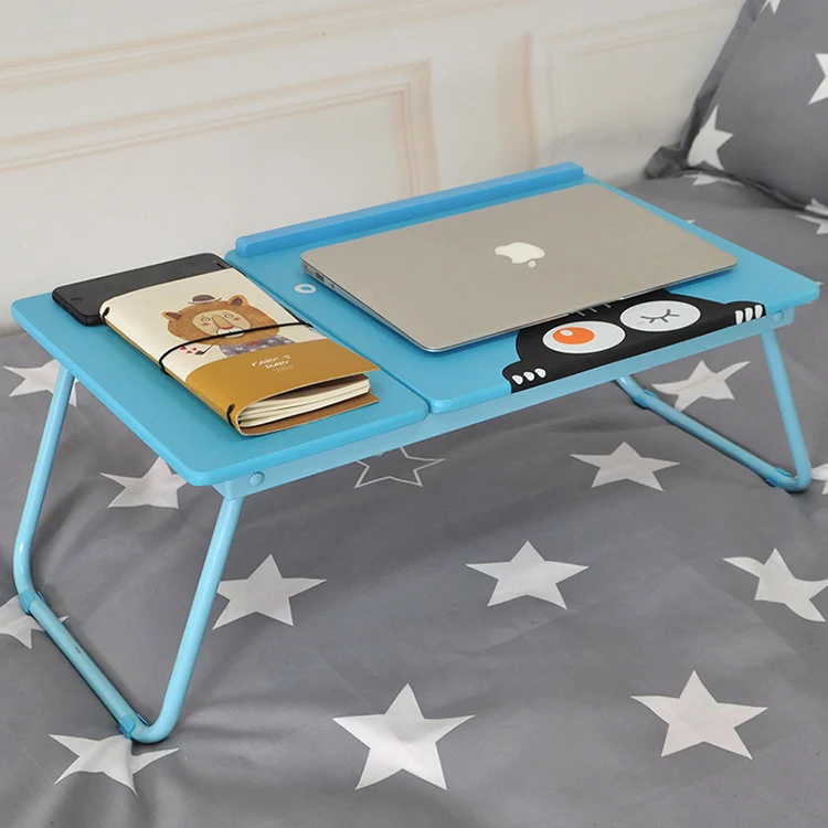 
Custom Cheap Metal Folding Wood Flip Girl Workstation Table Desk 