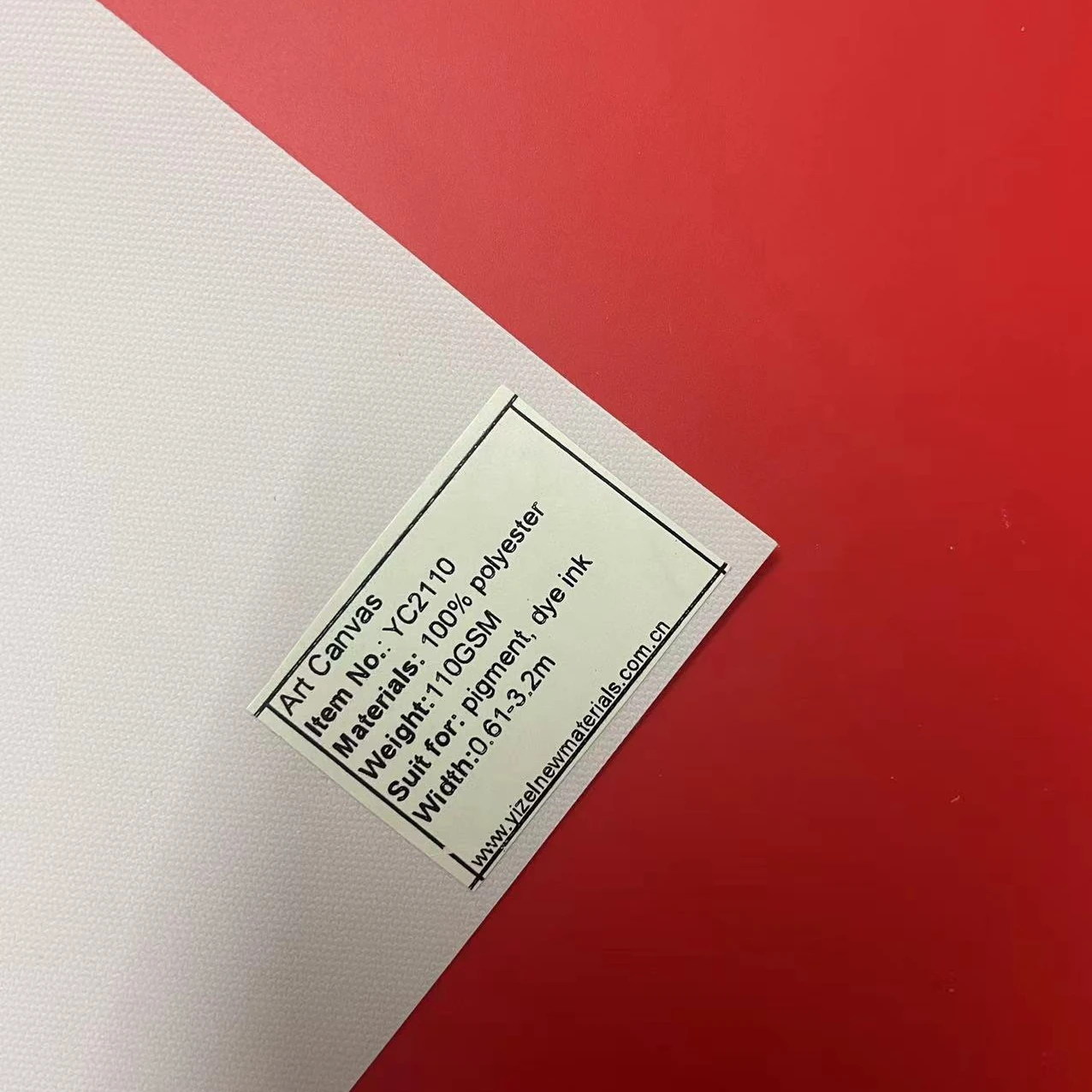 2022 best sales 1.27*50m  wholesale oil primed laminated canvas roll