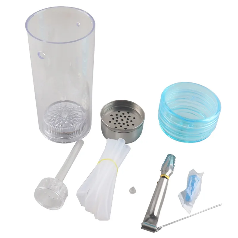 High Quality Factory Direct Sale Different Colors Arabic Hookah Led Plastic Hookah Hookahs