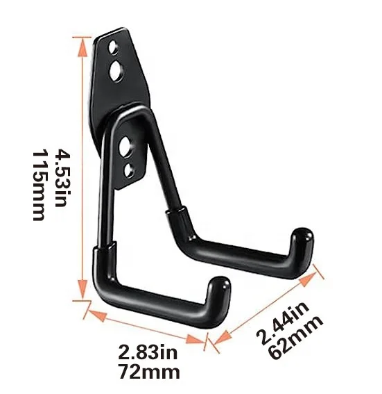 metal hooks,garage bicycle hooks, storage tools Garden tools heavy hardware tools, hooks warehouse wall hooks