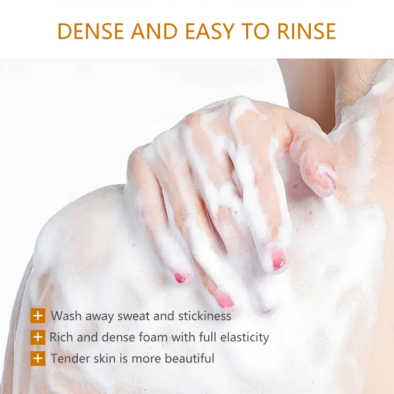 Alobon Wholesale High Quality Free Sample Transparent Cream Smelly Good Great Flavor Body Lotion Body Wash