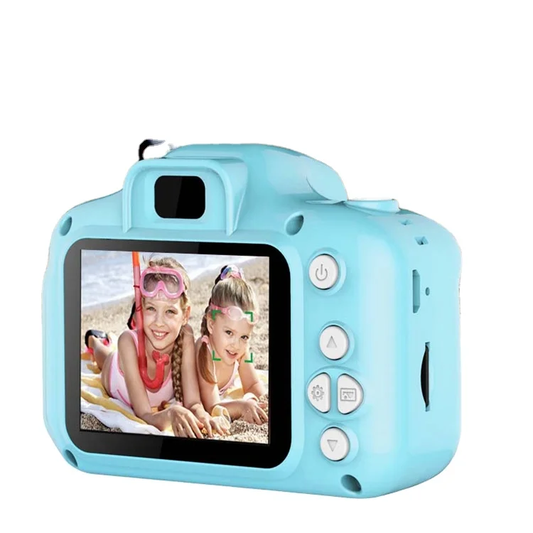 China Supplier Dropship Kids Camera Children Mini Digital Camera Cute Cartoon Cam 13mp Slr Toys For Birthday 2 Inch Screen