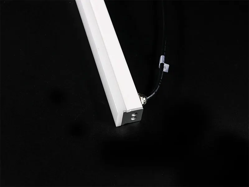 Waterproof 1M 2M 3M White RGB CCT Underground IK10 IP67 Big Size Aluminum Profile PMMA Cover Inground Linear Light