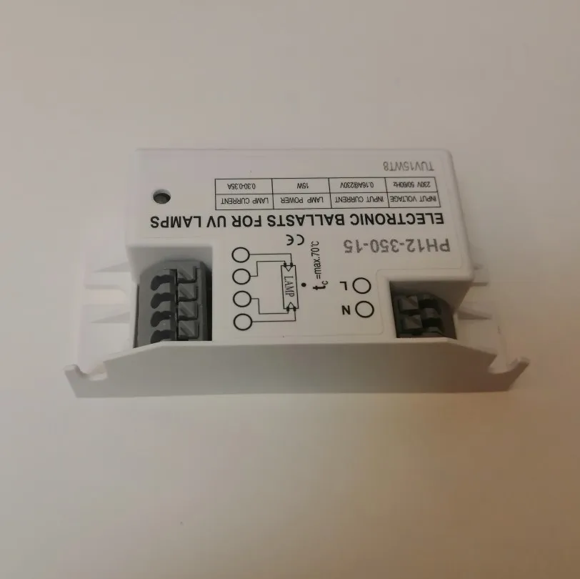 PH12-350-15 4 Вт 6 Вт 8 Вт 10 Вт 12 Вт 15 Вт 17w AC100v-240v дезинфекции свет ночи электронный балласт PH12-180-10