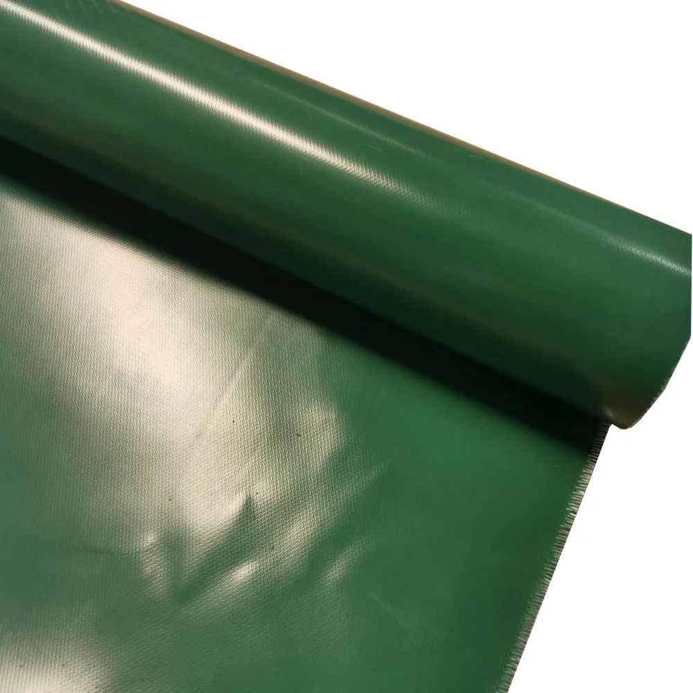 Fireproof silicone coated fiber glass fabric for welding protection