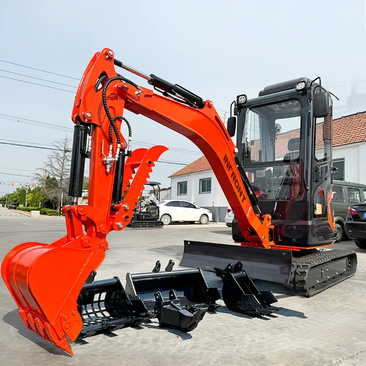 Christmas Promotion New excavators digger Micro 1 ton 1.6ton 1.8 ton excavator mini bagger small excavator with EURO V EPA CE