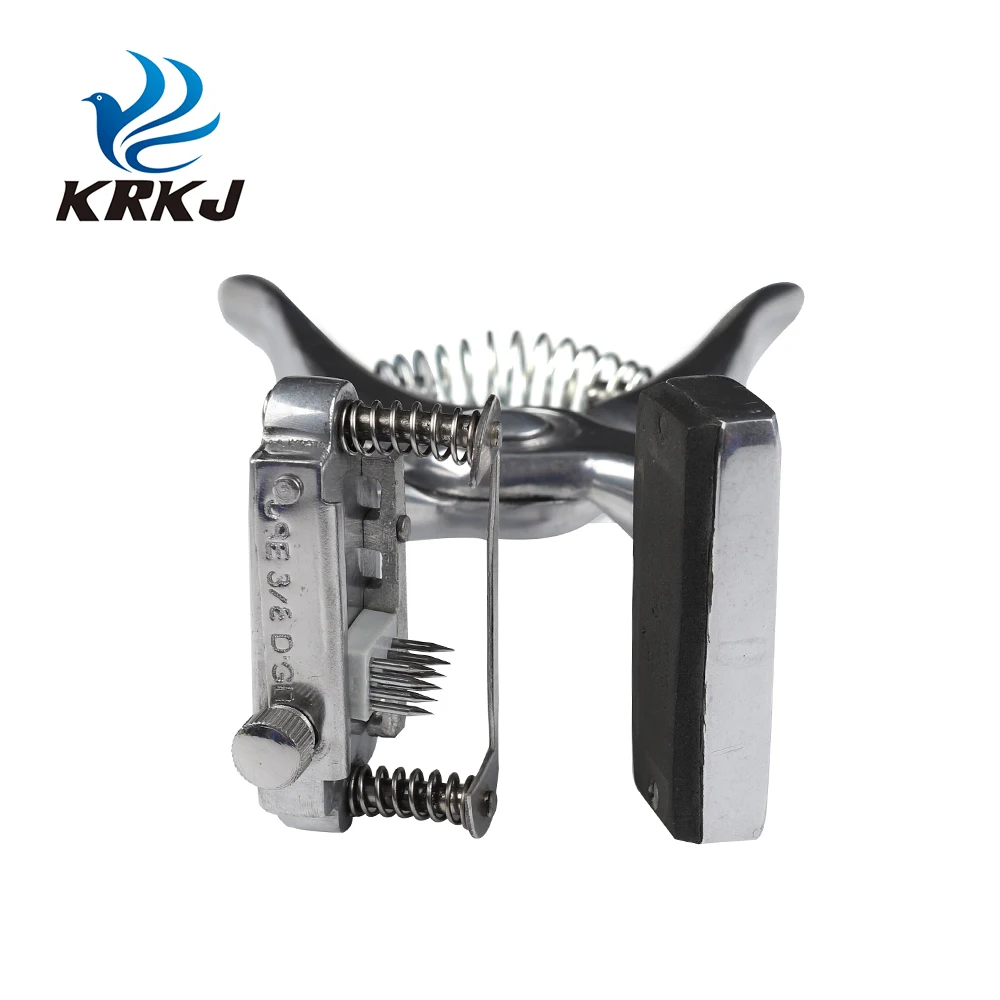 CETTIA KD713 veterinary instruments ear tattooing marking tattoo plier set for animals