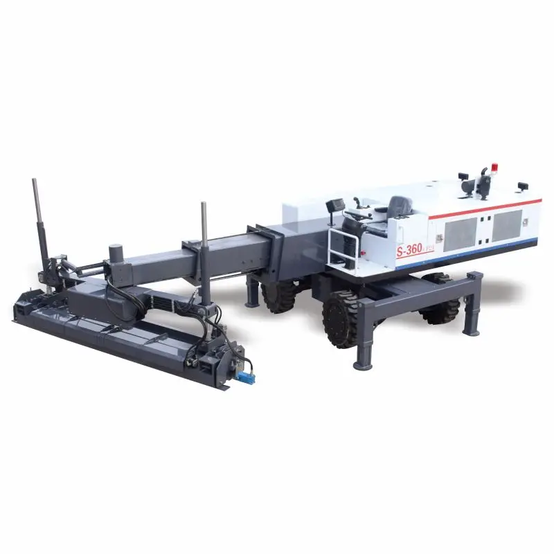 Automatic Paver Vibratory Concrete Laser Level Screed Rotary Concrete Laser Leveling Screed Machine For Tiling