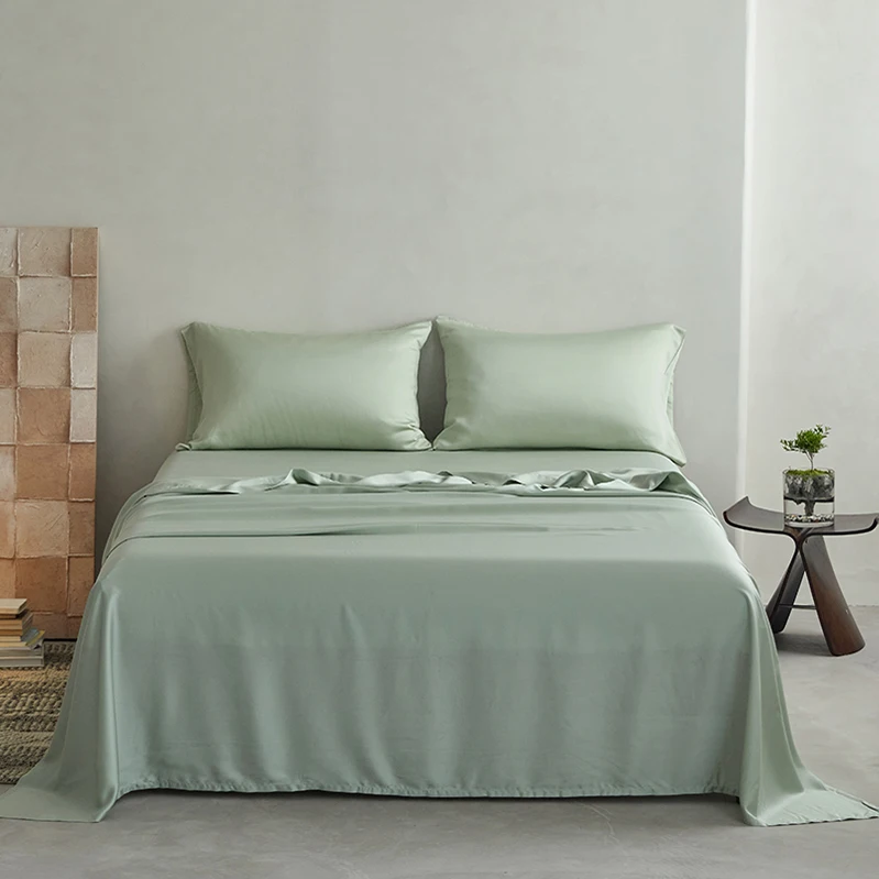 300Tc Luxury Organic Bedding Sets Double Bed Set Wholesale Christmas Super Soft Fitted Sheet Bed Sheets