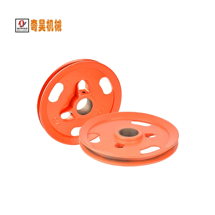 Professionally Manufactured Cast Iron Belt Pulley Smooth Running Multi Groove Pulley