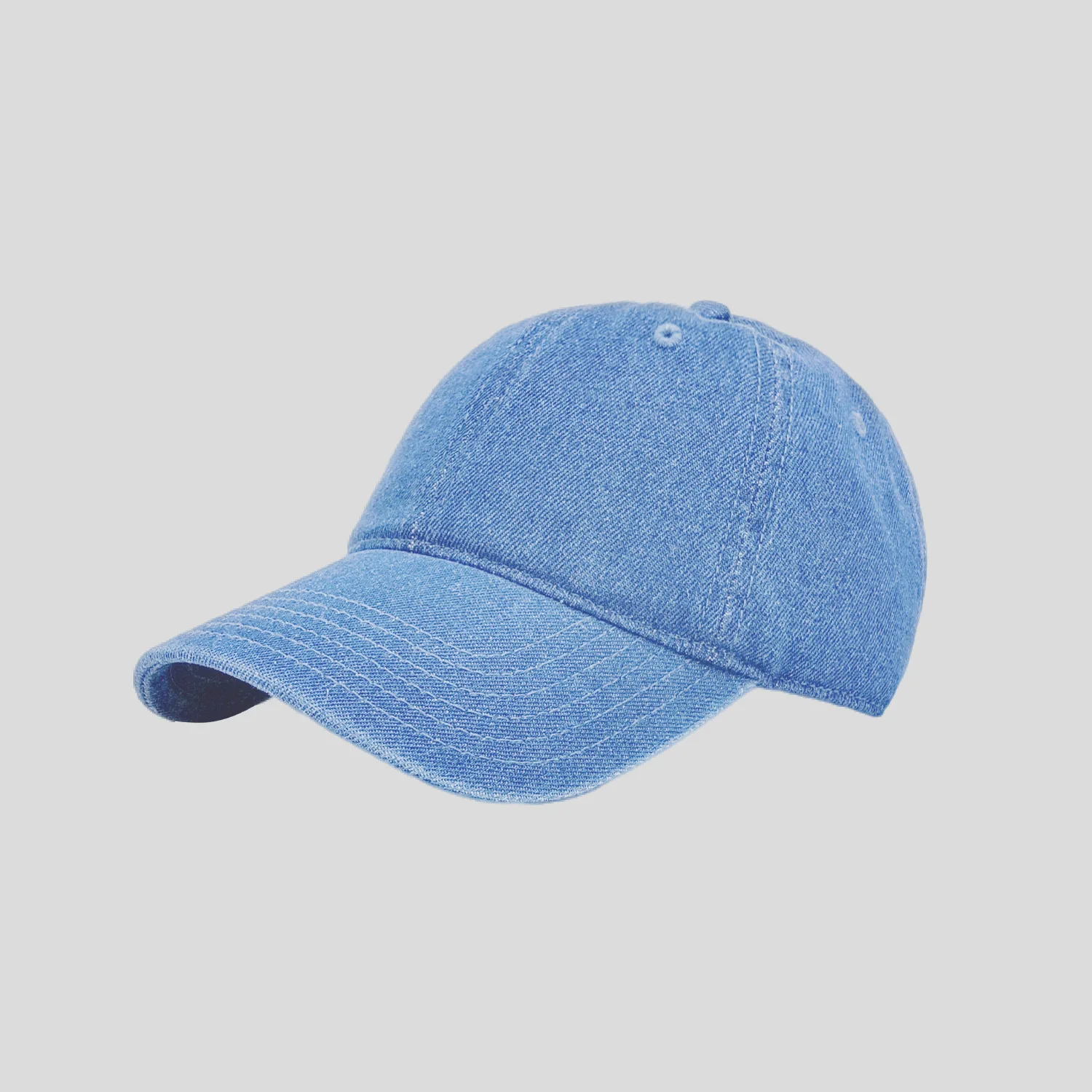 Customized logo washed baseball cap sunscreen duck tongue cap casual versatile cowboy hat wholesale for men and women
