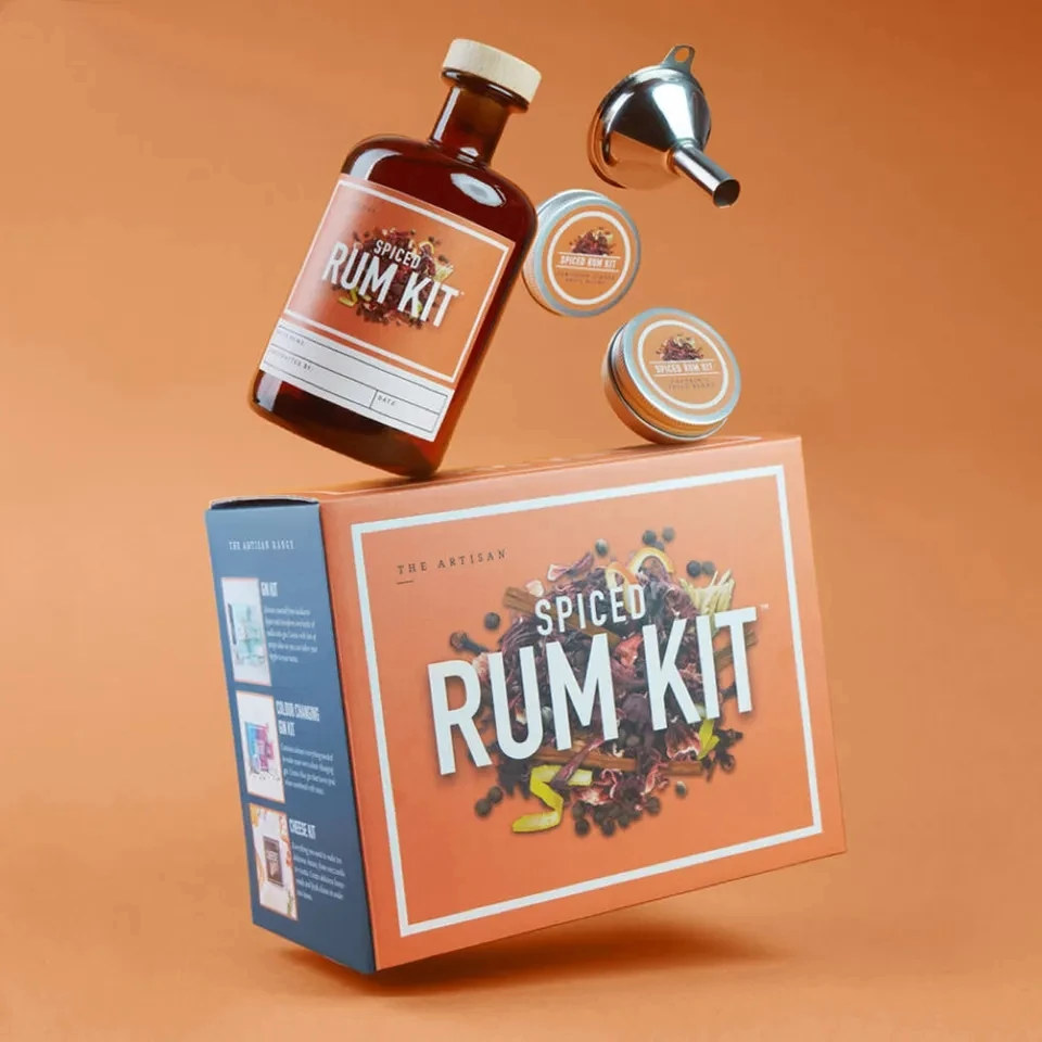 DIY Gift Kits Make Do Your Own Rum Gin whiskey whisky Kit Botanical Spices Bottle Infusion Spirit Do your Gin