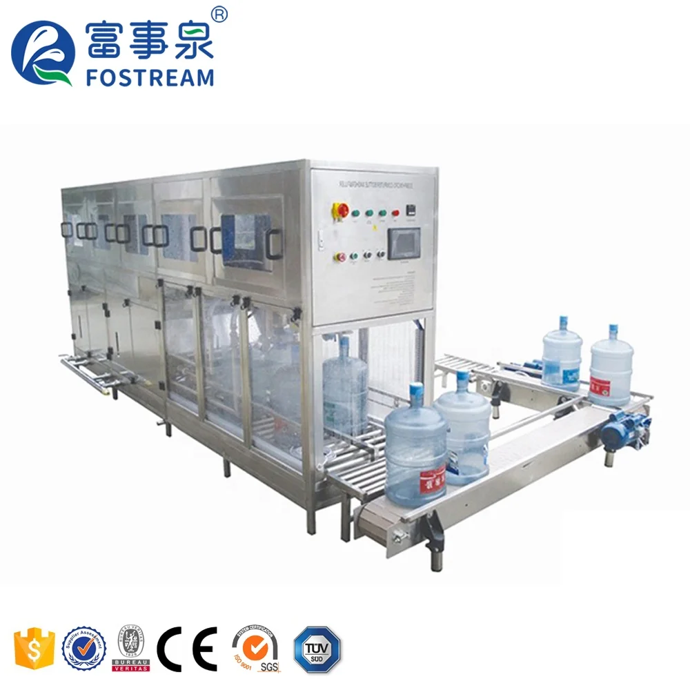 Guangdong Fostream 19 Litre 20 Liter 5gallon Drum Jar Barrel Water Filling Machine