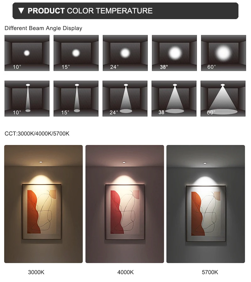 OBALS Grille ceiling lamp led adjustable downlight round 2*7w 12w deep recessed led downlight double head rectangular spot light