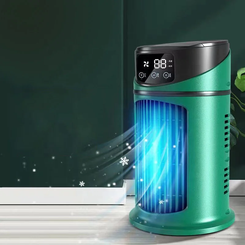 Air Cooler Dormitory Humidification Smart Table Fans Office Desktop Usb Timing Air Conditioner Fan