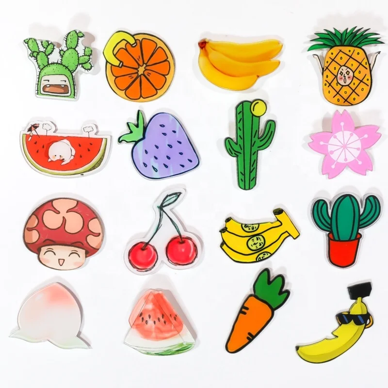 
Promotional Gifts Souvenir Vegetables Acrylic Fridge Magnet 