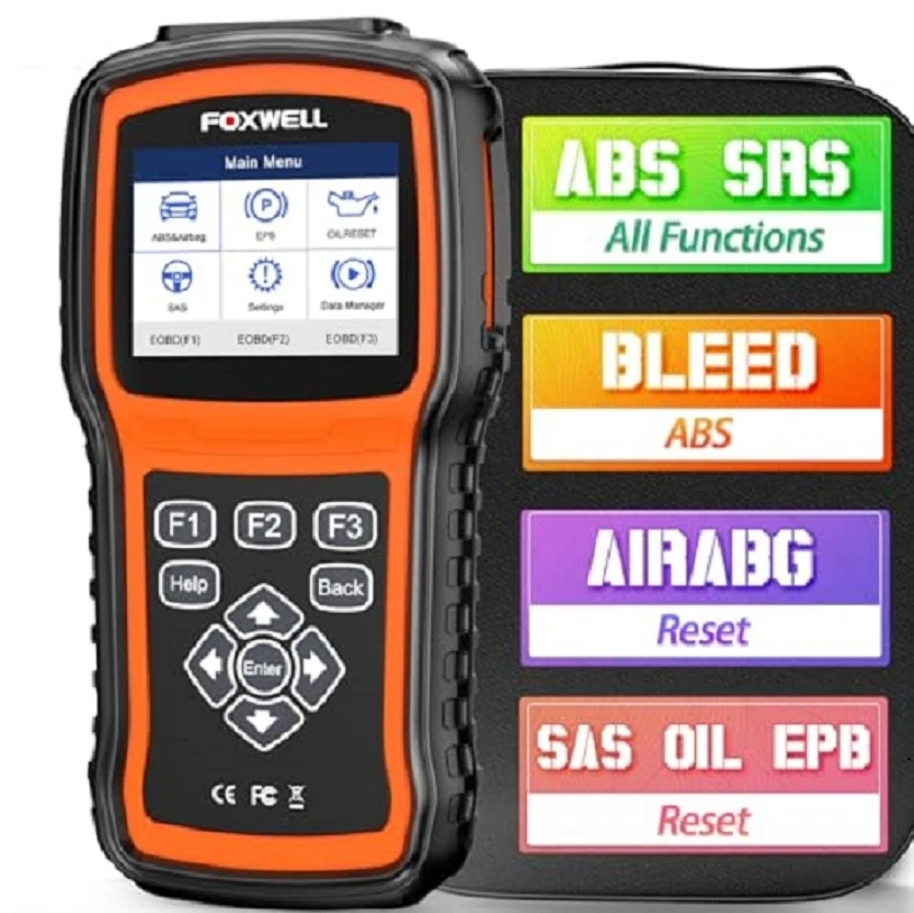 FOXWELL NT530 Plus OBD2 Scanner Professional OE-Level Car Diagnostic Tool with Bi-Directional Control Similar as NT510Elite
