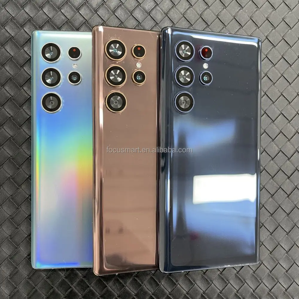 Недорогой телефон Samsung S22 Ultra 5G 6 8 дюймовый полноэкранный 16 + 512 ГБ мобильные телефоны Android с функцией распознавания лица