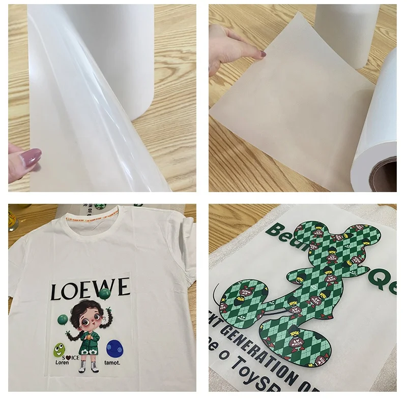 Hot Selling A4 L805 Digital Transfer Film dtf Printing dtf pet film a4 sheets for T-shirt Heat Transfer Printing