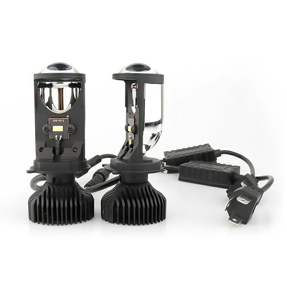 Y6 светодиодный мини-объектив для проектора автомобильный Стайлинг лампы для фар Автомобильная Лампа 8000LM фара для автомобиля