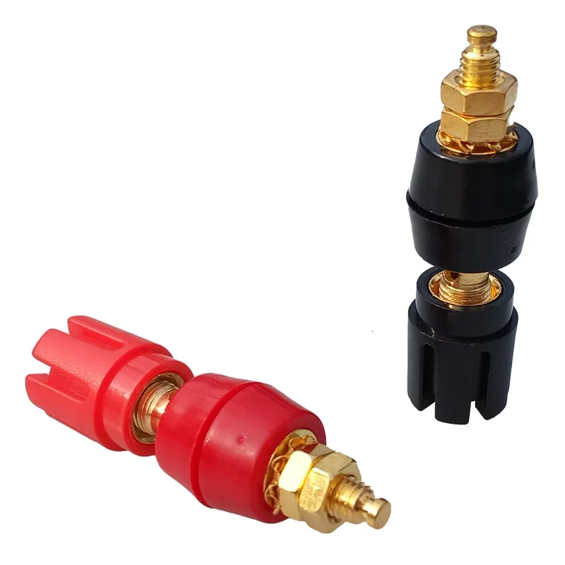 speaker amplifier terminal binding post terminal female banana socket nickel plating