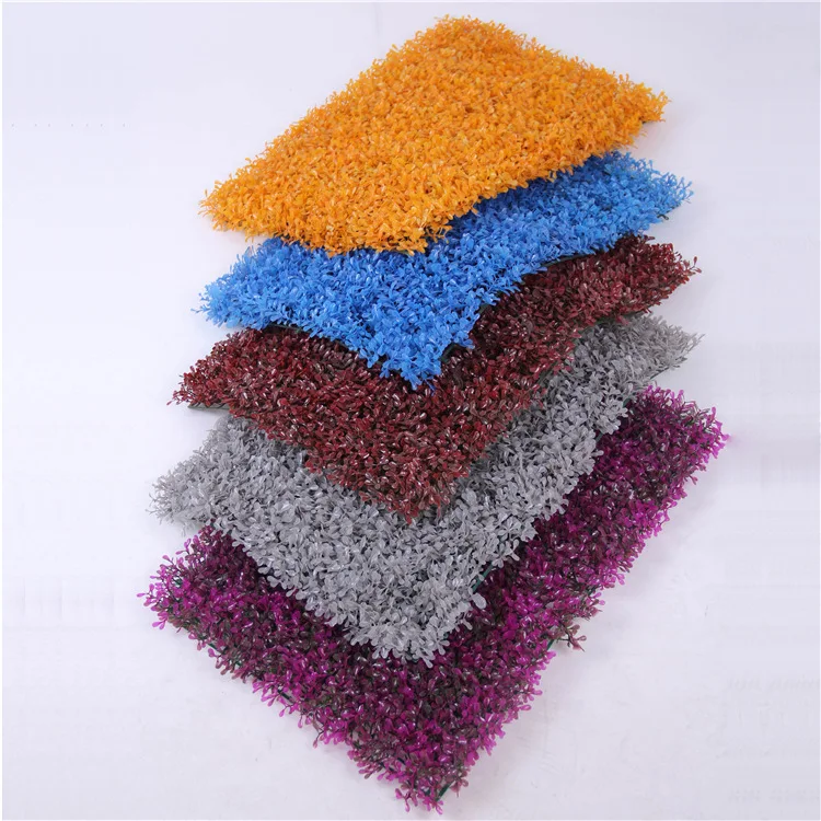 Luxury Artificial Grass Products For Quality Lawns Colorful Vertical Green Wall Cheap Lawn Decoration Price