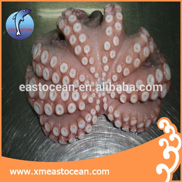 High quality wholesale seafood cooked canned octopus live