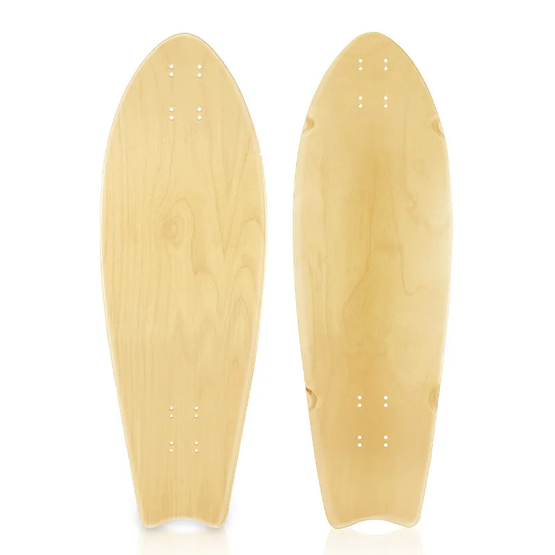 Bamboo Old School Skateboard - Blank Bamboo Longboard Skateboard Deck