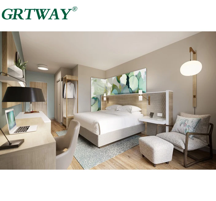 GRT6295 Hotel Furniture Factory for Sale New Design Wyndham Garden 5 Star Bedroom Furniture Hotel