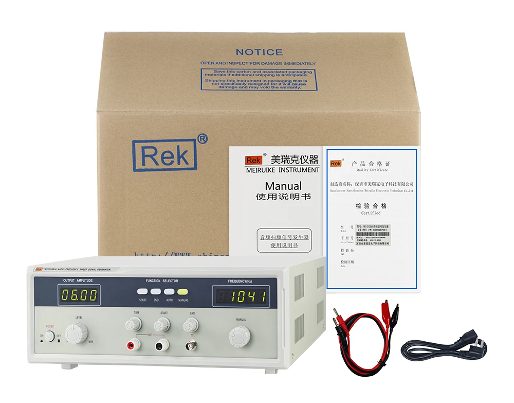 Audio Polarity Tester RK1212BLN   generate the audio signal for the acoustic audiometry 20W
