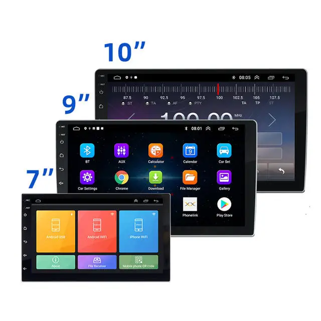 Low Price Factory 8227 7/9/10 Inch car dvd player android car stereo carplay dsp audio processor CarPlay Auto