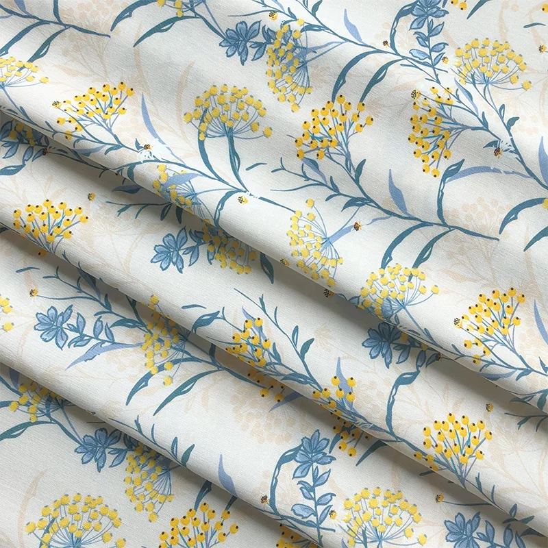 Factory direct sale Fashion new design Digital printed fabric Dress female loading The fabric