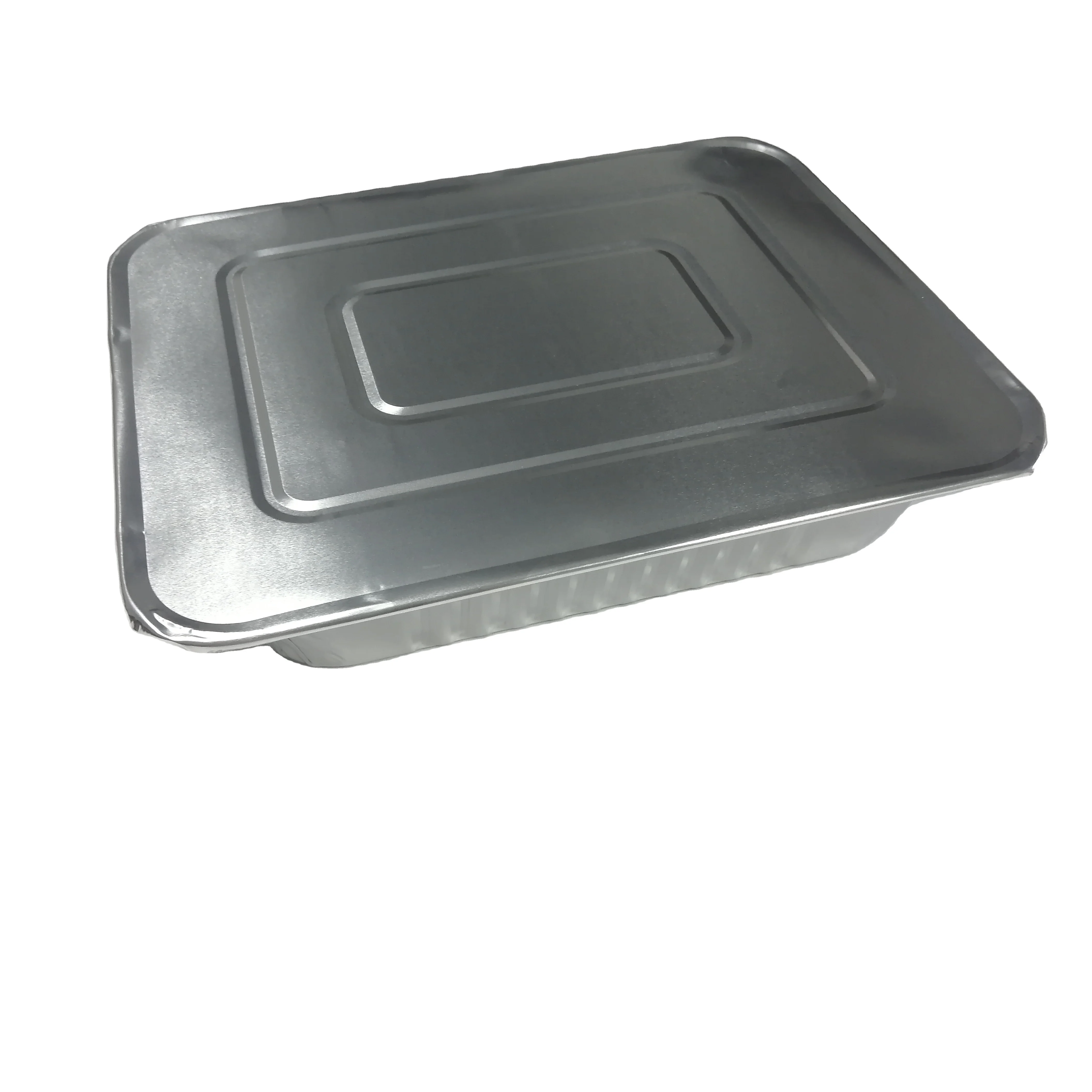 Deep Half Size 9 x 13 inch Extra Thick Foil Bread Containers for Baking   3500 ml Aluminum Foil Half Size  Roasting Pans