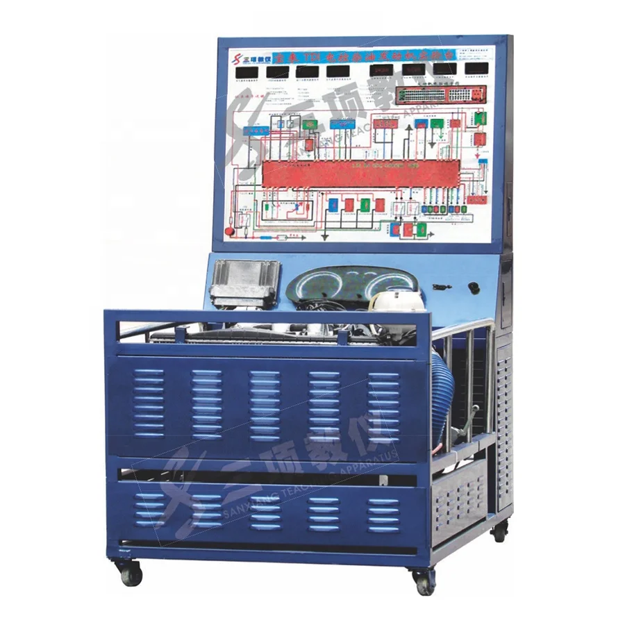 Automotive Equipment Trainer Common Rail Electric  Controlled Diesel Engine Test Bench for Vocational Students Training