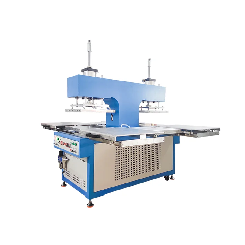 Embossing machine for apparel fabric flocking embossing logo production