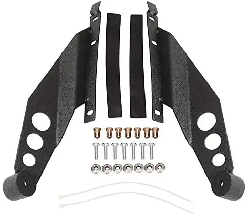 50 Inch Straight LED Light Bar Upper Windshield Mounting Brackets for 2005-2015 Toyota Tacoma