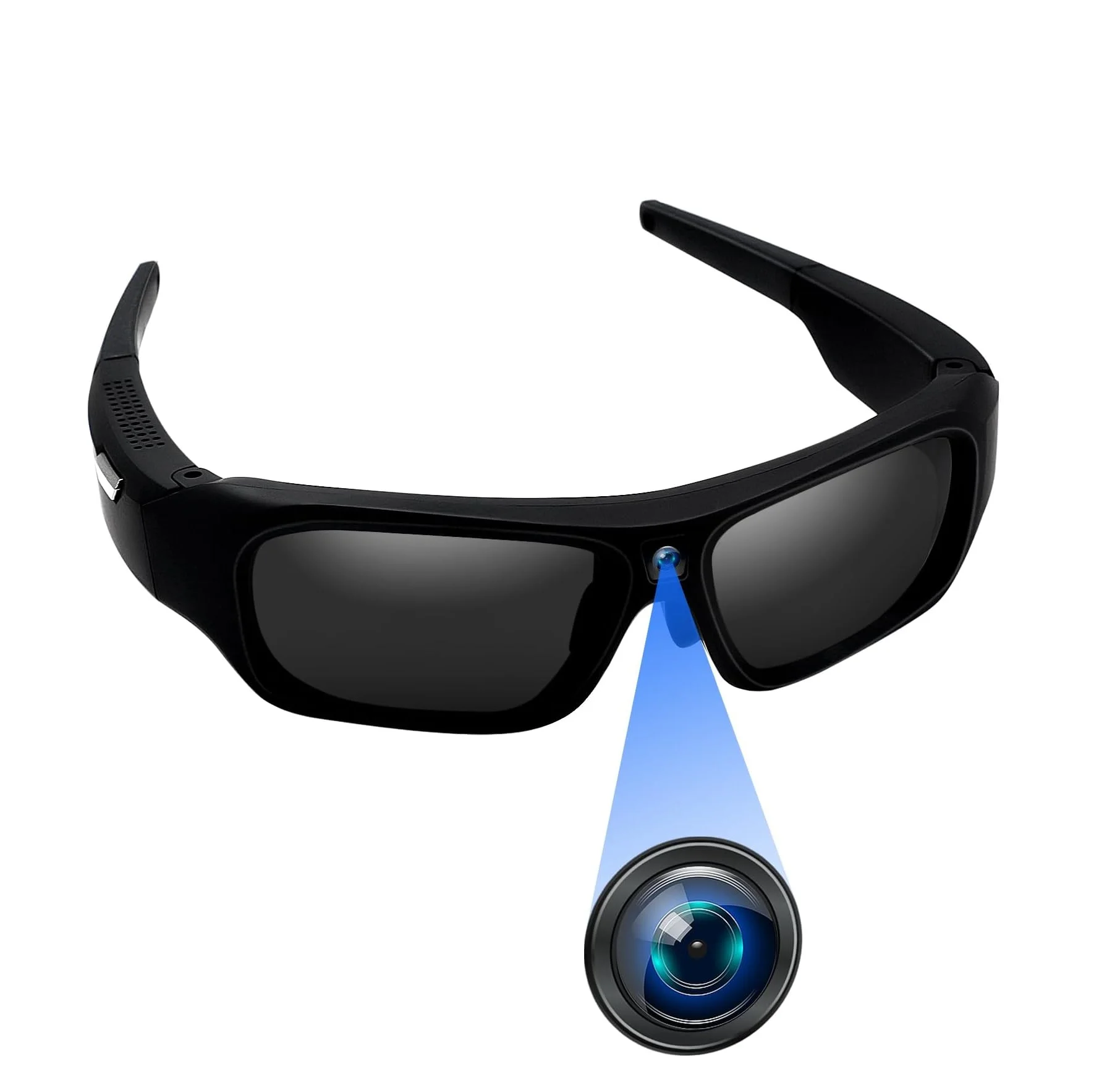 Camera Glasses 4K Sports Sunglasses Camera Video Glasses Support Take Videos/Photos for Indoor/Outdoor Activities