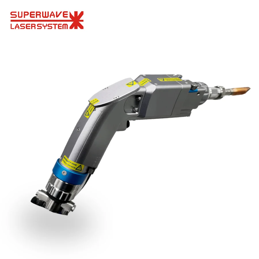 Ручная волоконная лазерная сварочная головка, лазерная сварка, алюминий, титан, нержавеющая сталь