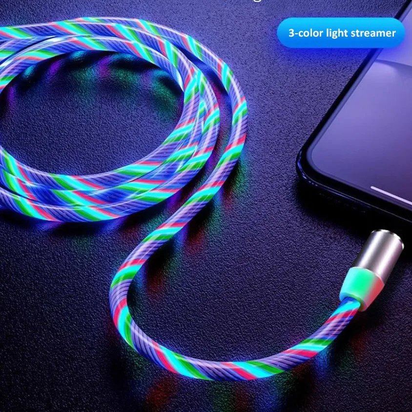 Заводской USB-кабель магнитный светильник зарядный кабель для мобильного телефона зарядное