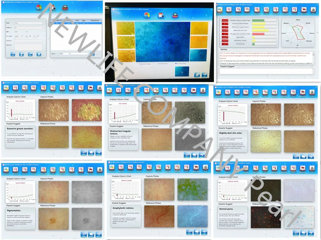 Newest Hydra Microdermabrasion Machine 12 1 Aqua Facial Diamond Dermabrasion Skin Analyzer Skin Rejuvenation Equipment