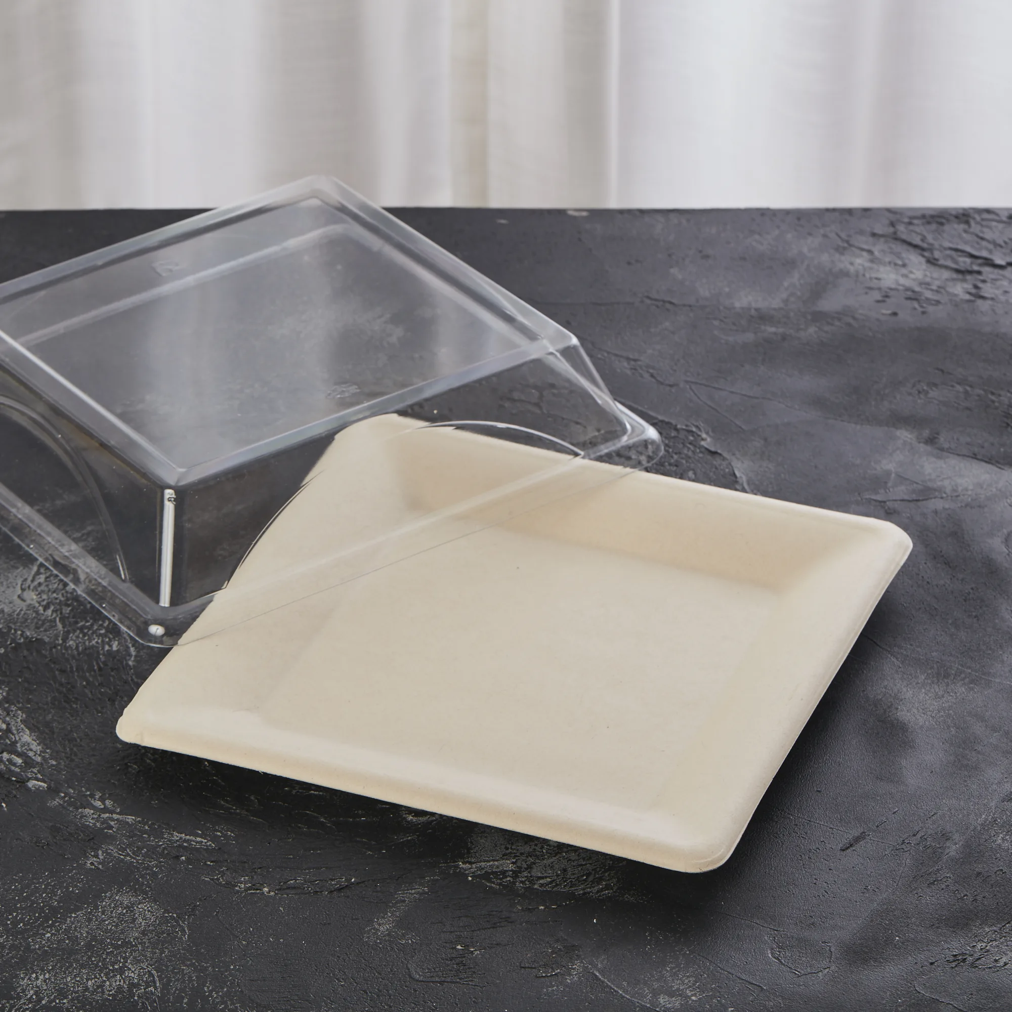 Dessert Eco Friendly Disposable Wedding Disposable Plates Set Disposable