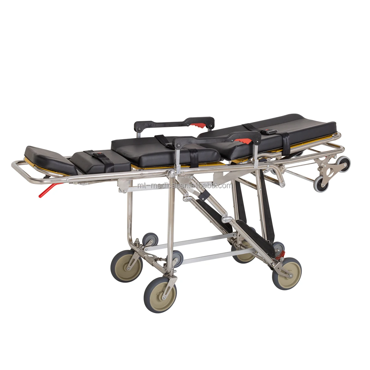 First-Aid Equipment Hospital Emergency Automatic Loading Ambulance Stretcher can be convert into a chair