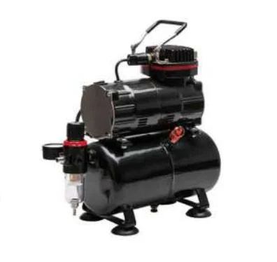 Поршневой безмасляный воздушный компрессор с баком 220 В мини-Аэрограф sprya gun Воздушный компрессор воздушный насос