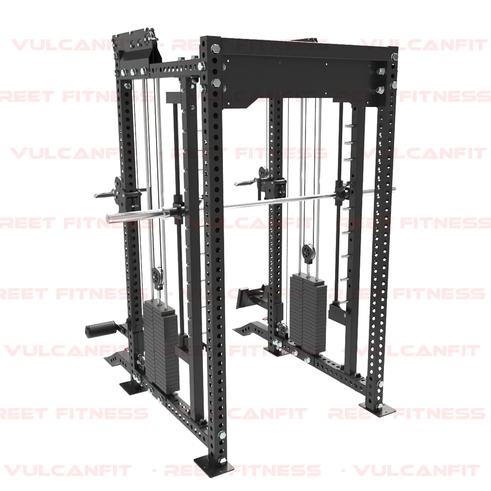 Commercial Gym Use Multi Function All In One Power Rack Cage
