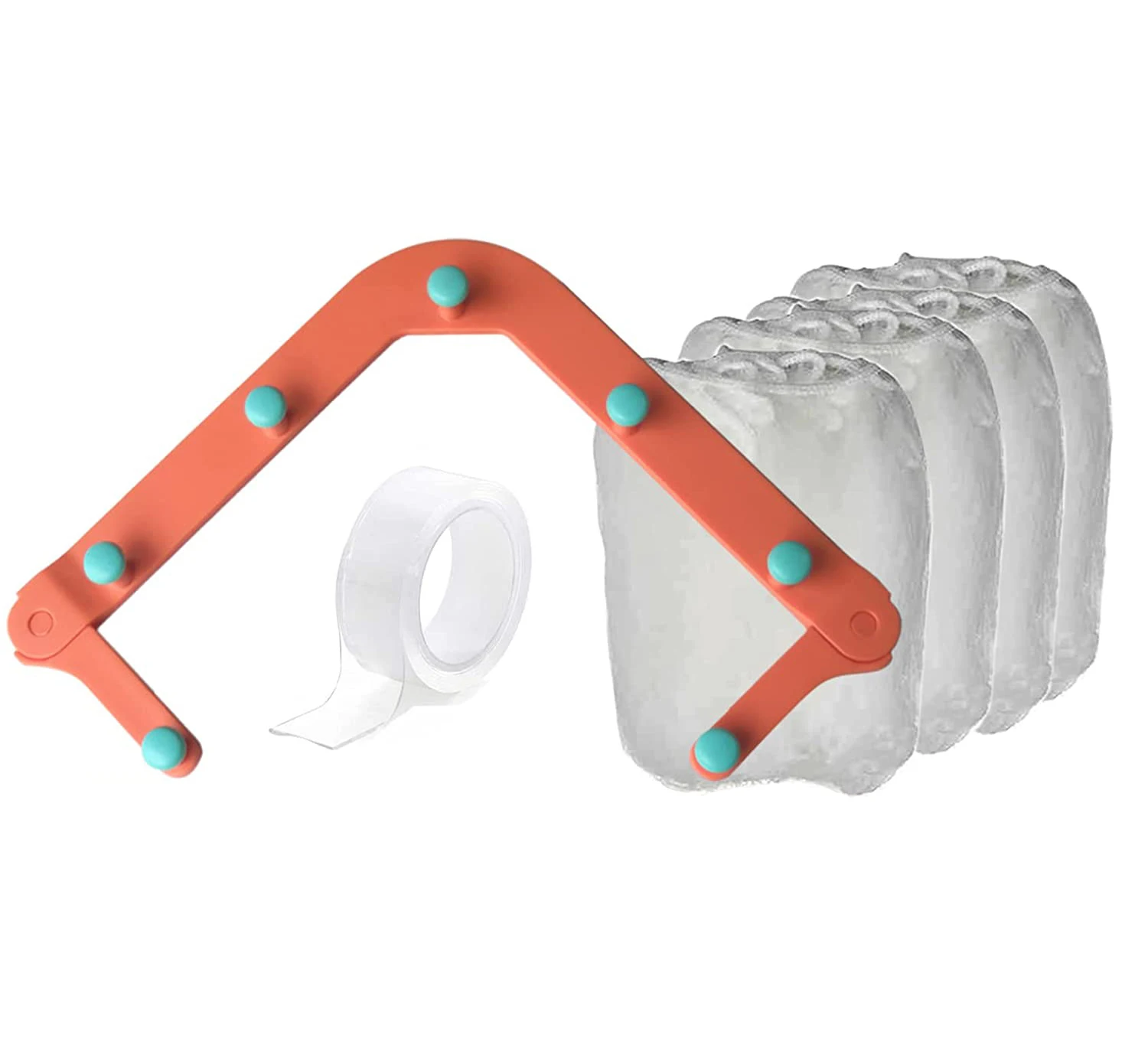 Kitchen Sink Filter Sets Leftover Sink Mesh Triangle Rack Strainer Bag Disposable Garbage Bag Triangle Drainage Rack