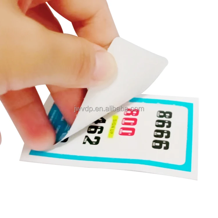 Personal Custom Bingo Pulltabs Tickets Pull Tabs And Break Open Lottery Tickets