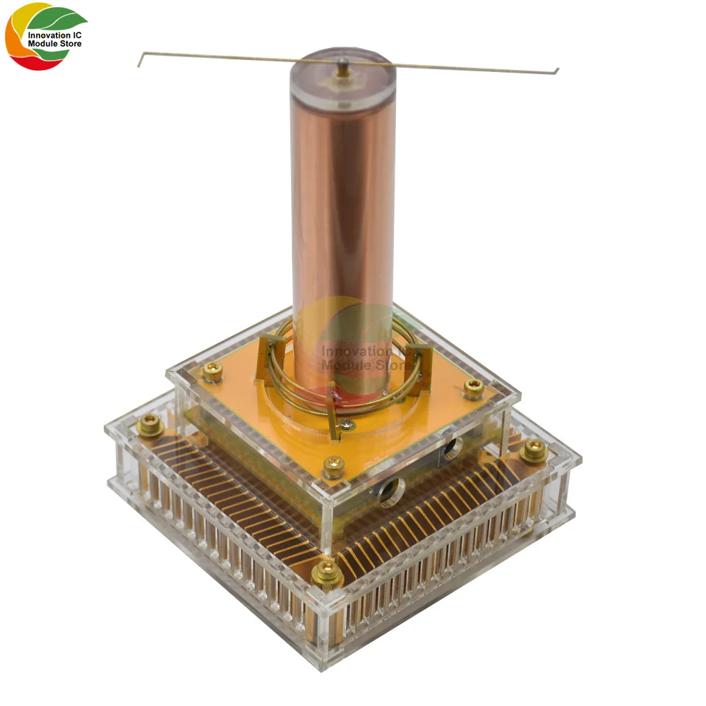 Music Tesla Coil Wireless Transmission For Magic Prop Teaching Electronic Toy Tesla Coil